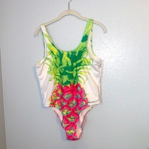 Chubbies One Piece Swimsuit Sz XL X Large